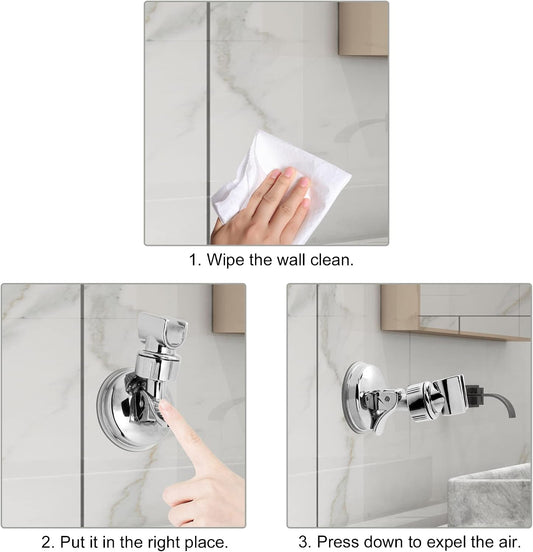 Shower Head Holder Suction Cup Shower Head Holder, 2 Pack