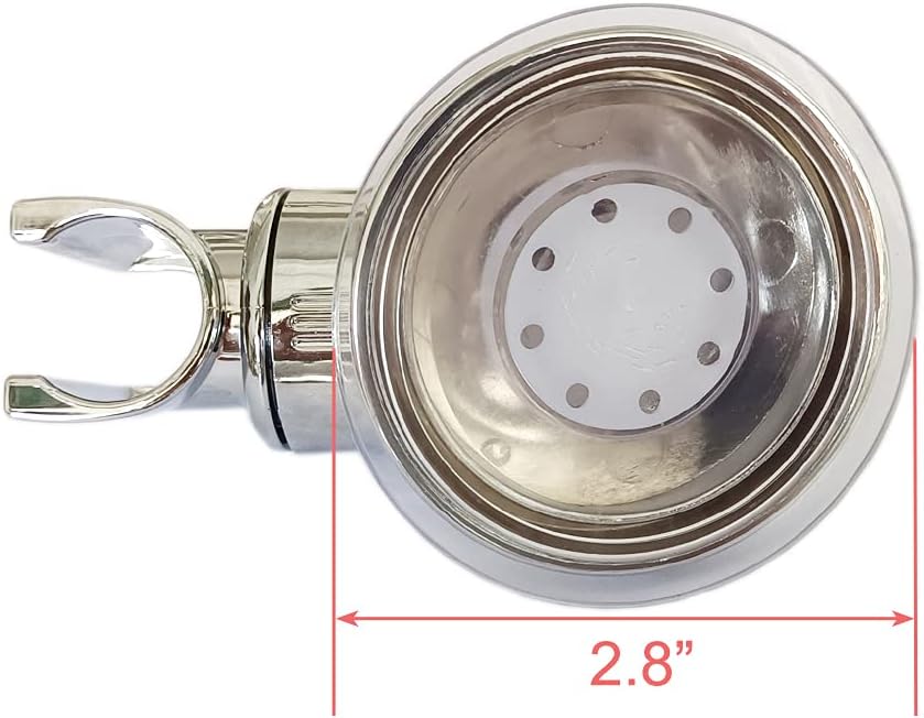 Medsuo Suction Shower Head Holder, 360° Adjustable for Bathroom
