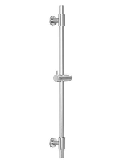 KES No Drill 30-Inch Shower Slide Bar with Adjustable Handheld Shower Head Holder, Self Adhesive, Universal Fit, SUS304 Brushed Stainless Steel Drill-Free for Bathroom, F209S78DF-BS