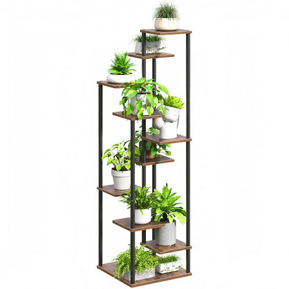 Yzosvki Corner Plant Stand Indoor 6 Tiered Corner Plant Shelf