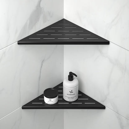 Corner Shower Shelf 10" Matte Black