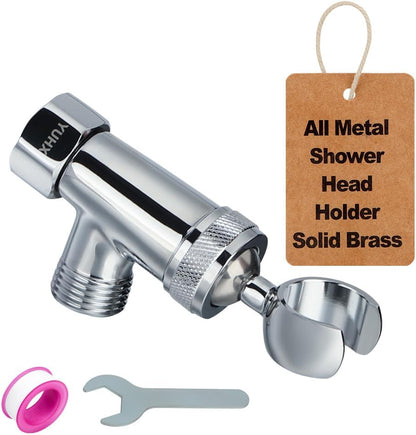All Metal Shower Head Holder - Adjustable Showerhead Holder for Handheld