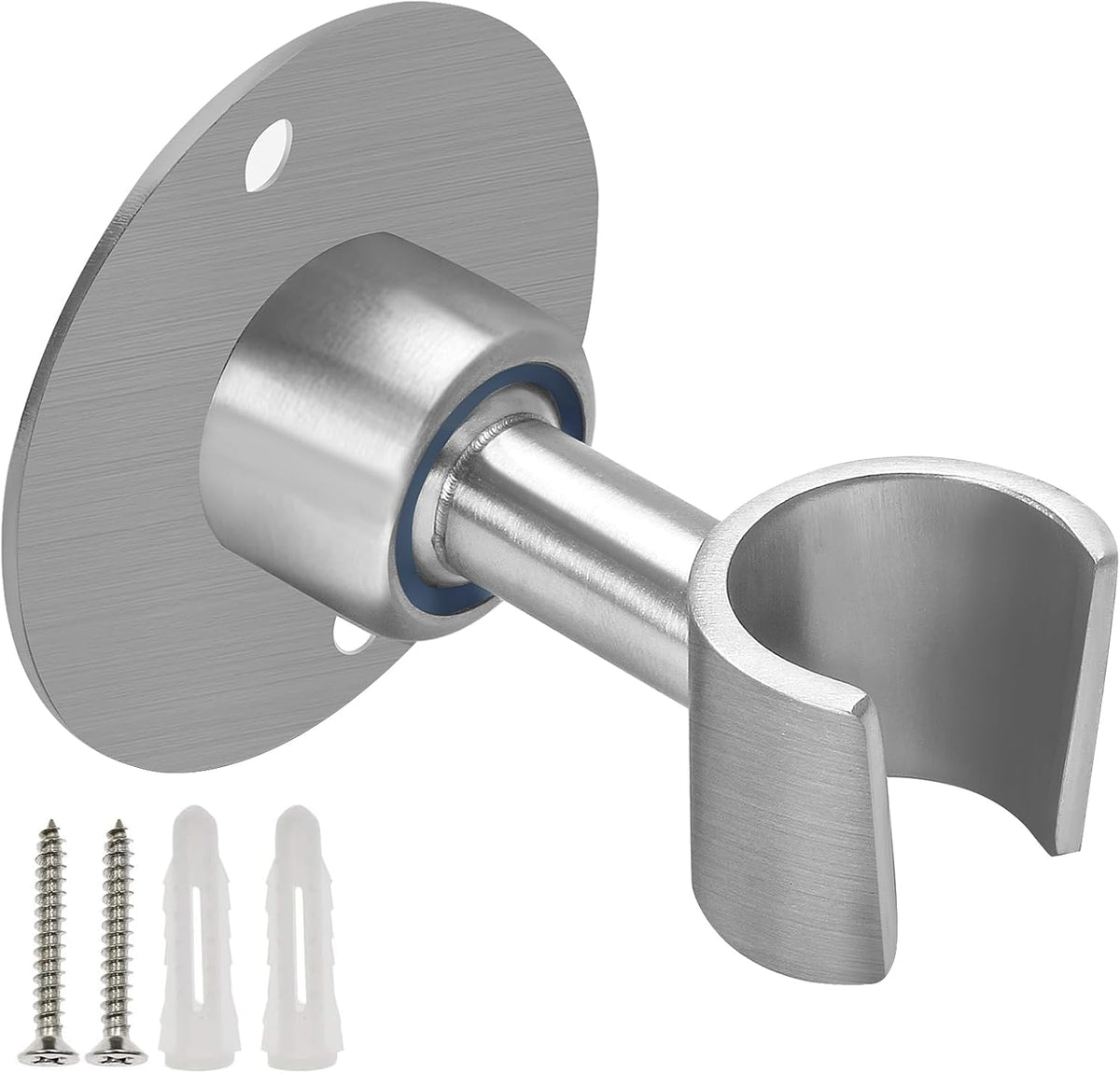 BokWin Stainless Steel Shower Head Holder, Brushed SUS 304
