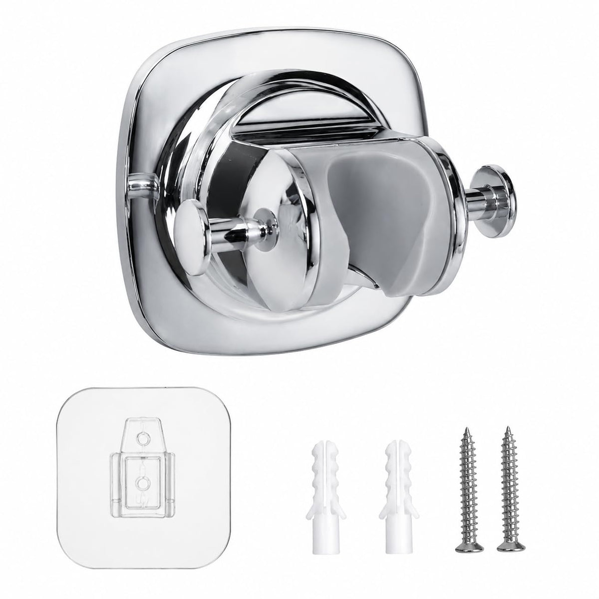 Adjustable Handheld Shower Holder Matte Black