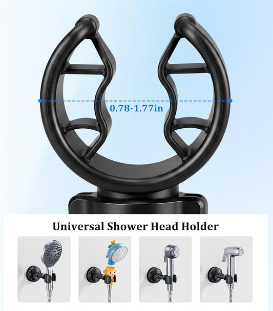 Adjustable Shower Head Holder Suction Cup,No Drill,Large Size