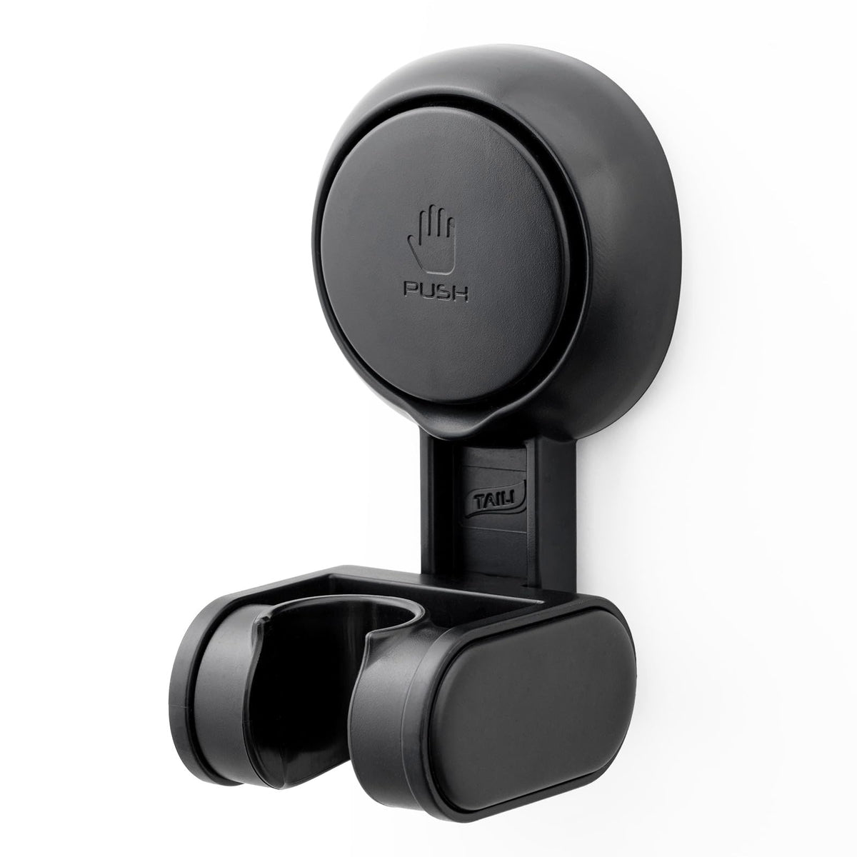 TAILI Shower Head Holder Suction,Adjustable Height & Angle,Universal,Black