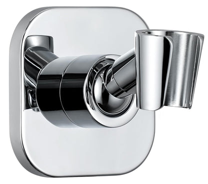 G-Promise Metal Handheld Shower Head Holder, No-Drill Install (Chrome)