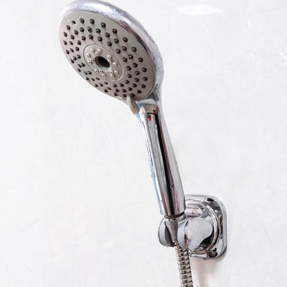 Shower Head Holder, Adjustable Handheld Shower Head Holder Adhesive or Screw Wall Mount Shower Wand Holder Waterproof by Lofekea (2 Pack, Chrome)