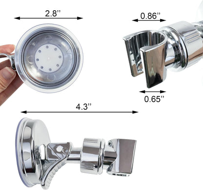 BlingKingdom 2 PCS Suction Handheld Shower Holders, 360° Adjustable