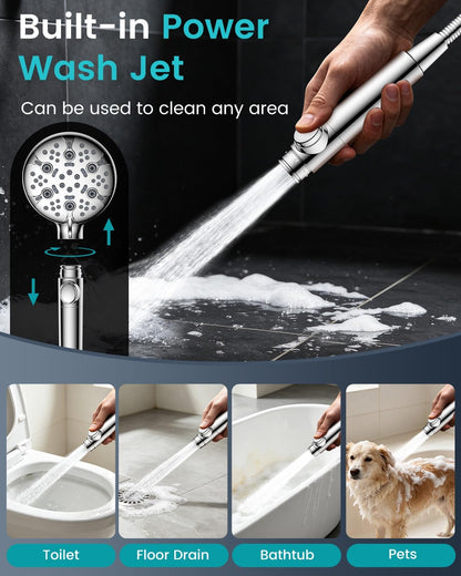 Shower Head with Handhled High Pressure Hand held Showerhead