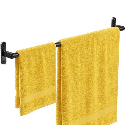 Powools Brushed Nickel 24" Towel Rack, Rustproof Wall Mounted Towel Bar