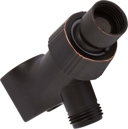 Aqua Elegante Adjustable Shower Arm Bracket - Oil-Rubbed Bronze