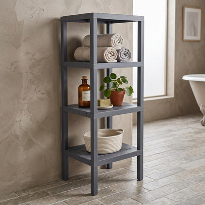 Honey-Can-Do Chrome 5-Tier Corner Shelf