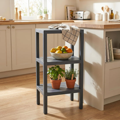 Honey-Can-Do Chrome 5-Tier Corner Shelf
